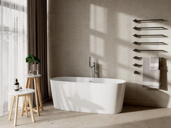 Бордюр Kerama Marazzi Карму бежевый мат 30х9,6, 11210R\4