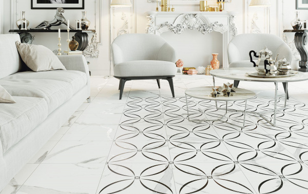 Керамогранит New Trend Прима Калакатта / Prima Calacatta матовый 410*410, GP6PRI00