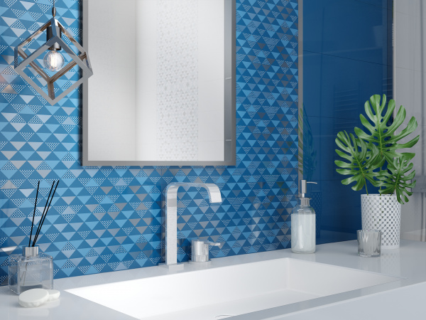 Бордюр Azori VELA INDIGO STELLA 50,5*6,2 1с, 587081002