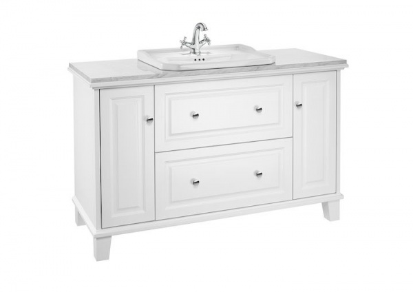 Столешница Roca Кармен / Carmen мраморная 1300 мм Verano White, 7.8571.4.242.0
