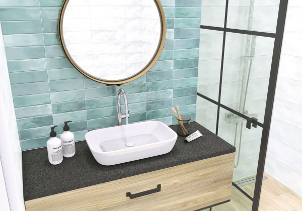 Керамическая плитка настенная Alma Ceramica рельефная Стайл / Style 200*600, TWU11STL707