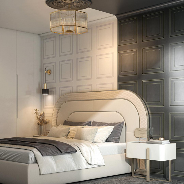 Обои виниловые Kerama Marazzi Буазери база, чёрный, KM6710