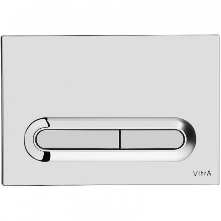 Клавиша слива Vitra Loop T, хром, 740-0780