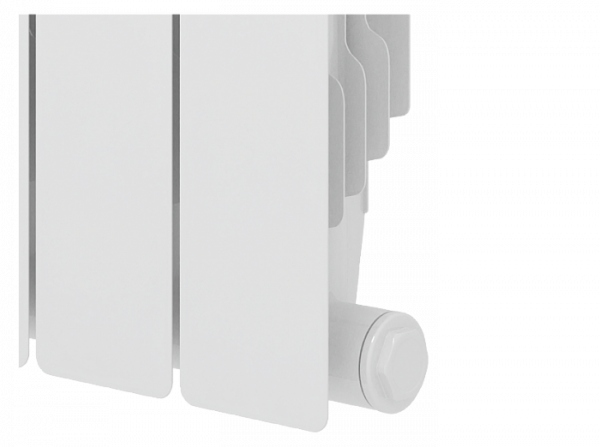 Радиатор биметаллический Royal Thermo Revolution Bimetall 500 2.0 – 10 секций, белый, RTRB250010