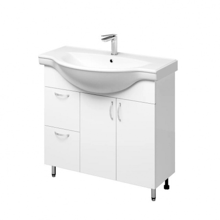 Тумба напольная Avanti DUO 90 с раковиной CLASSIC LUXE 90