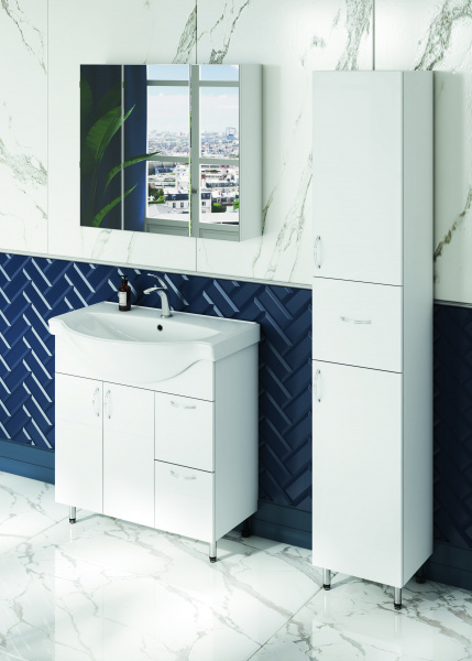 Тумба напольная Avanti DUO 80 с раковиной CLASSIC LUXE 80