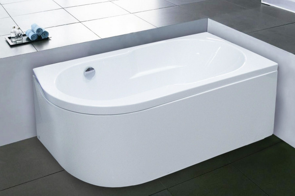 Ванна акриловая Royal Bath AZUR  150х80х60 см, белый, правая, RB614201R