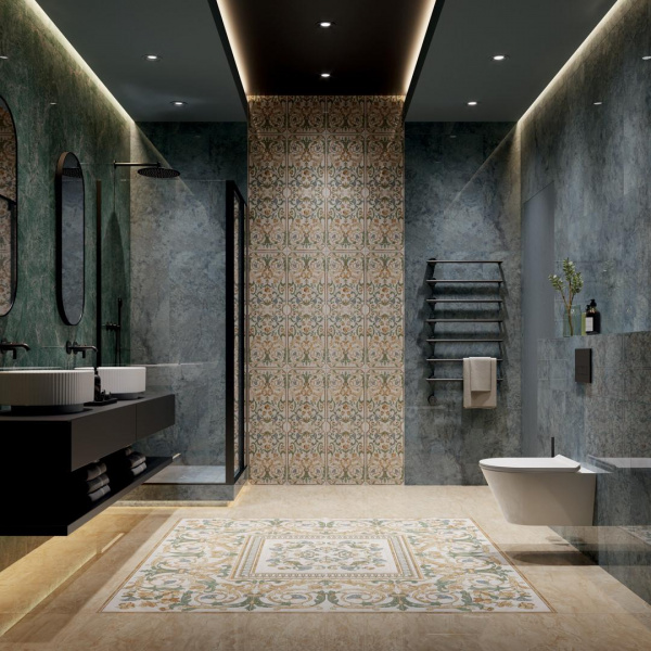 Бордюр Kerama Marazzi Эвора бежевый глянц 30х2,5, SPA052R