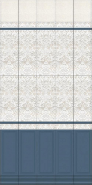 Плитка настенная Kerama Marazzi Лувр 20х50 беж 7193