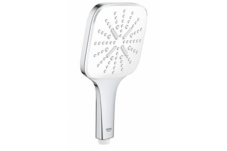 Ручной душ Grohe Rainshower SmartActive 130 Cube, белая луна, 26551LS0