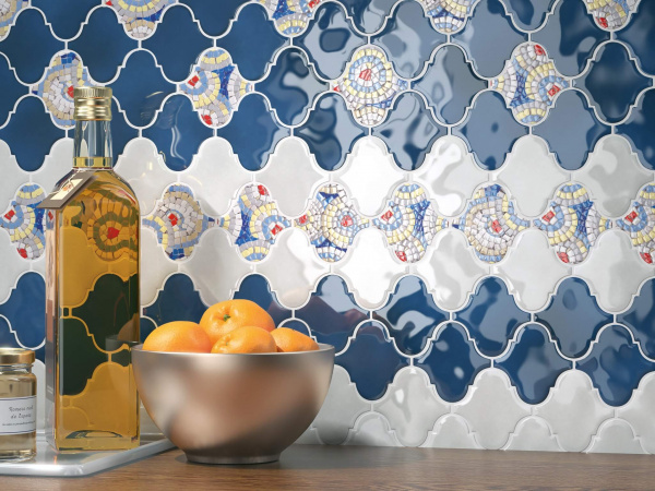 Плитка керамическая Kerama Marazzi Арабески Майолика серый светлый 26x30, 65011