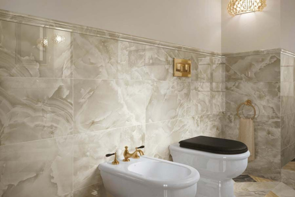 Керамогранит Atlas Concorde Supernova Onyx Ivory Chiffon Lap. 59х119х1