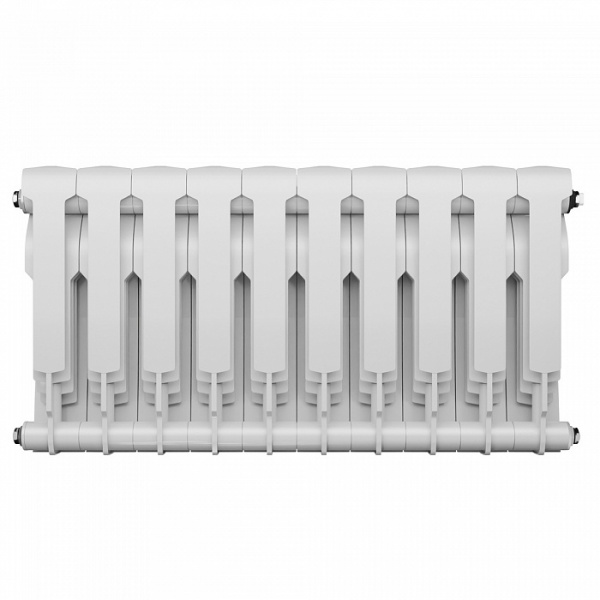 Радиатор биметаллический Royal Thermo BiLiner 350 /Bianco Traffico - 10 секций, белый, RTBBT35010