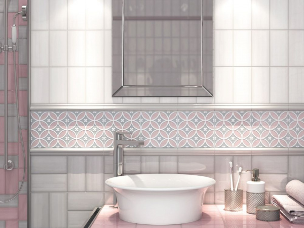Бордюр Багет Kerama Marazzi Мурано 15х3 белый BLD021