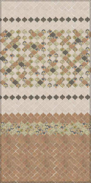 Декор Kerama Marazzi Арабески котто металл 6,5x6,5, OS\B45\65001