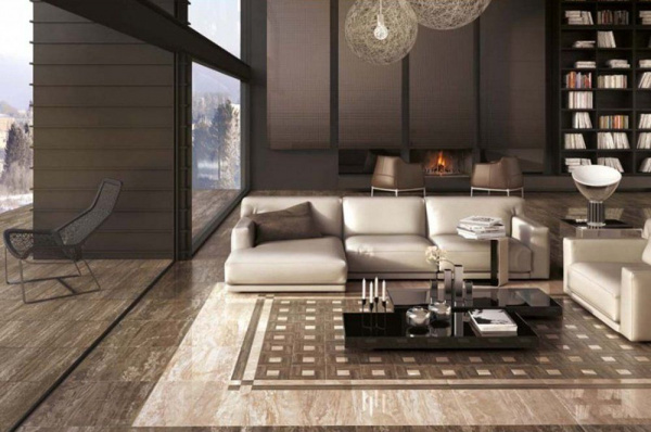 Керамогранит Atlas Concorde Supernova Marble Elegant Honey Lappato 59х59х1