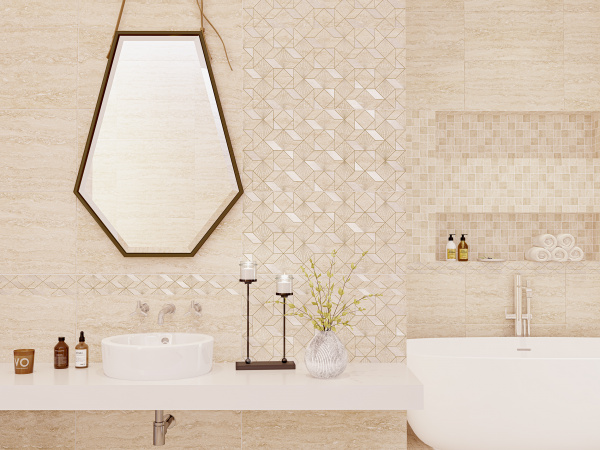 Мозаика Azori ASCOLI BEIGE MOSAIC 30*30, 587433001