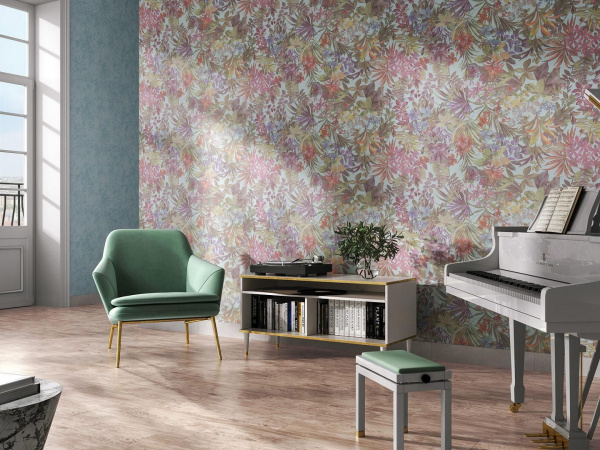 Обои виниловые Kerama Marazzi Джангл база, бежевый, KM5907