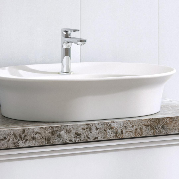 Смеситель для раковины Kerama Marazzi OLE/ОЛЕ без донного клапана 3/8, хром глянец, 69412KM