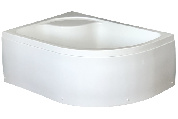 Душевая кабина Royal Bath 120х80х200, матовое стекло, белый профиль, левый, RB 8120BK-С-L