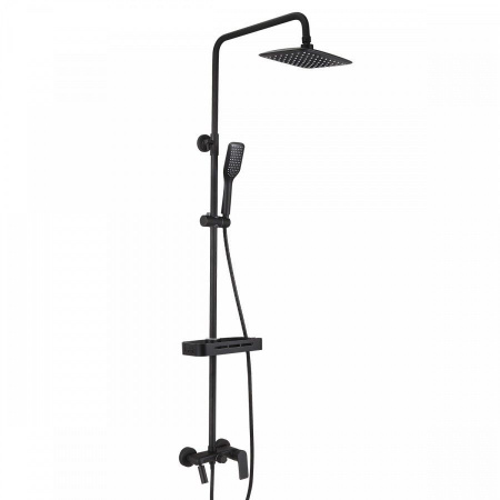 Душевая система Lemark Tropic черный, LM7002BL