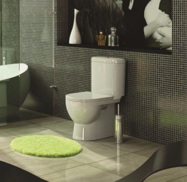 Унитаз-компакт  Sanita Luxe Art Luxe с крышкой дюропласт, ARTSLCC01020622
