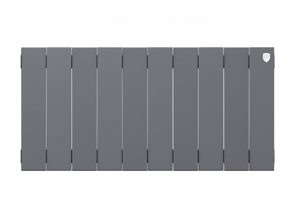 Радиатор биметаллический Royal Thermo PianoForte 300 /Silver Satin - 10 секций, серебристый, RTPSS30
