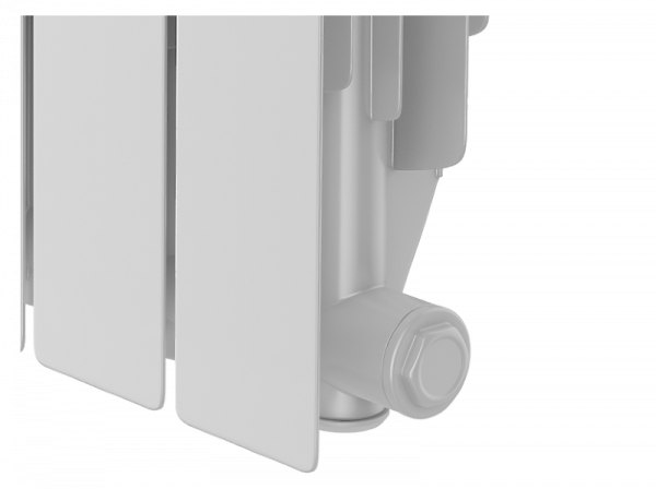 Радиатор алюминиевый Royal Thermo Indigo 500 2.0 - 6 секций, белый, RTI250006