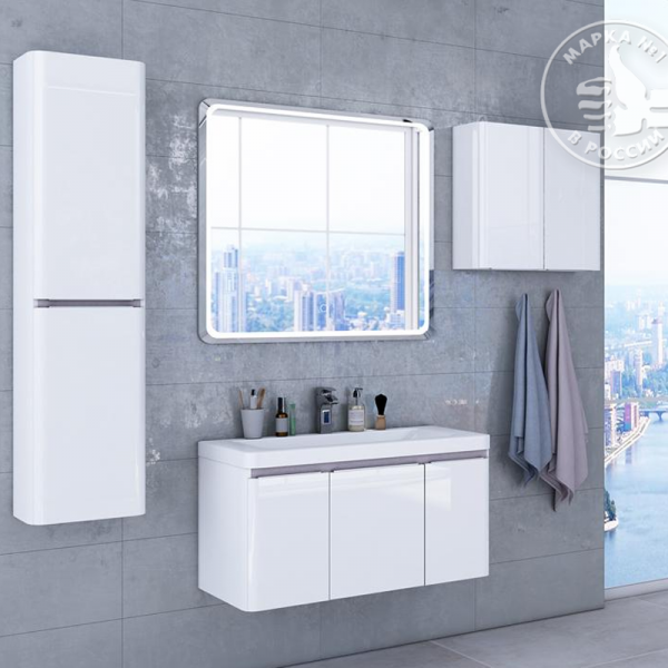 Раковина Акватон Шерилл 850 белая, 1A71443KSH010