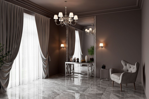Керамическая плитка напольная Eurotile Ceramica VERONA BEIGE 49,5х49,5, 741 VRU2BG