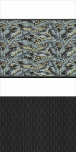 Плитка настенная Kerama Marazzi Диагональ белый 25x75, 12125R