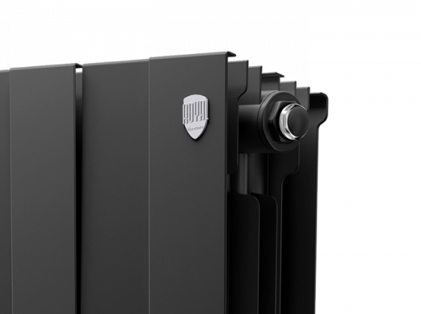 Радиатор биметаллический Royal Thermo PianoForte 300 /Noir Sable - 16 секций, черный графитовый, RTP
