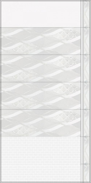 Бордюр Kerama Marazzi 30х2,5 белый SPA005R