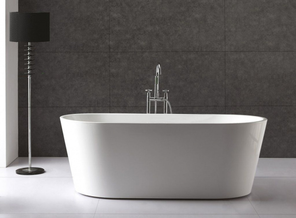 Ванна акриловая BelBagno 160*80 см, белая, BB202-1600-800