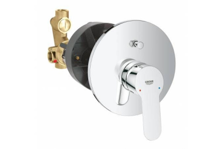 Смеситель для ванны Grohe BauEdge, хром, 29079000