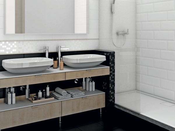 Плитка настенная Kerama Marazzi Бельканто 15х40 белый 15079