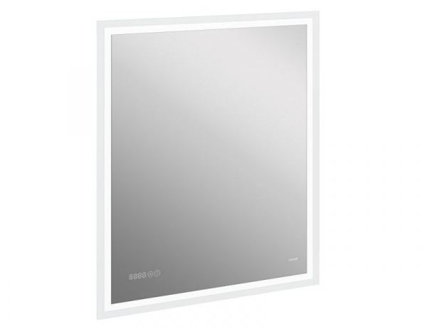Зеркало Cersanit LED 080 design pro 70x85 с подсветкой часы, KN-LU-, KN-LU-LED080*70-p-Os