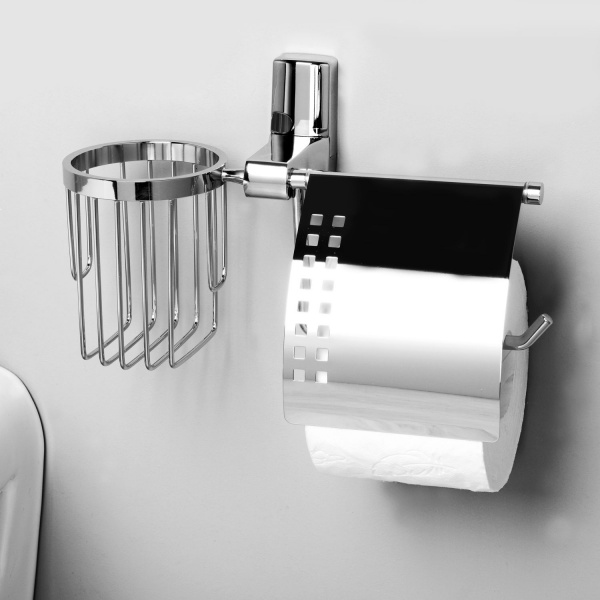 Держатель туалетной бумаги и освежителя WasserKRAFT Leine K-5000, K-5059