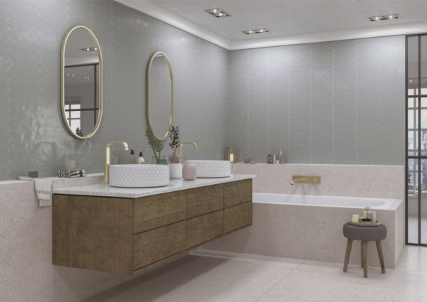 Керамическая плитка настенная CIFRE ceramica GRANITE CREAM 30X90