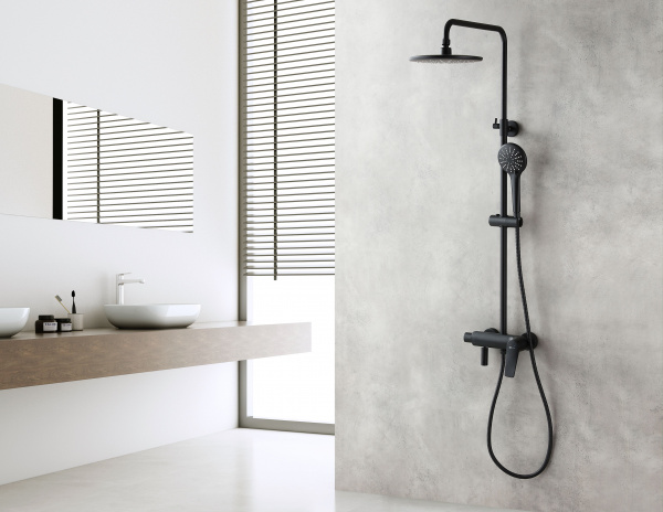 Душевая система Lemark Bronx, LM3762BL
