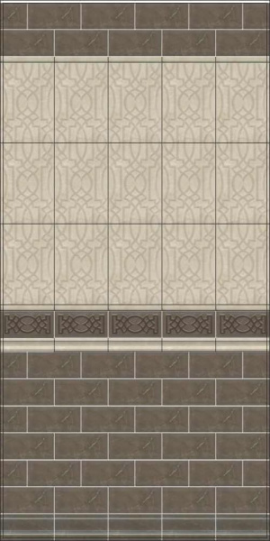 Декор Kerama Marazzi Эль-Реаль 20x9,9, AD\B490\19053