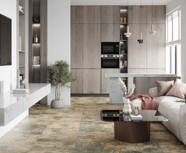 Керамогранит Laparet Оберон Грин 60x60 структурный, х9999286895