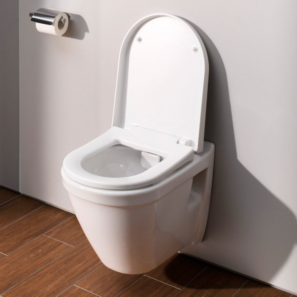 Унитаз подвесной Vitra S50 Rim-Ex, с функцией биде, белый, 7740B003-0850