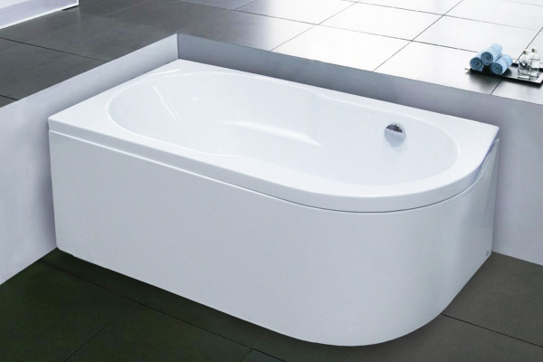 Ванна акриловая Royal Bath AZUR  140х80х60 см, белый, левая, RB614200L